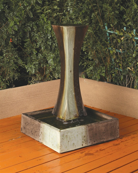 Affordable I fountain shaped contemporary sculpture architectural for sale